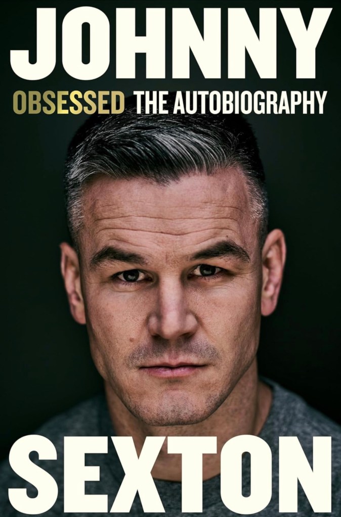 Johnny Sexton: Obsessed: The Autobiography front cover