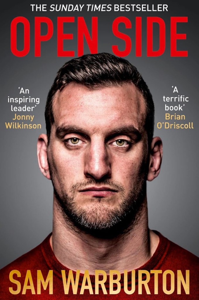 Open Side: Sam Warburton front cover 